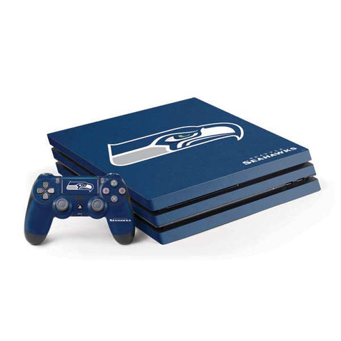 NFL Seattle Seahawks Distressed PS4 Pro Bundle Skin