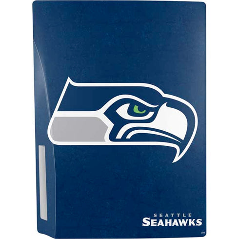 NFL Seattle Seahawks Distressed PS5 Console Skin
