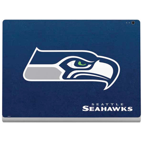 NFL Seattle Seahawks Distressed Surface Book 2 13.5in Skin