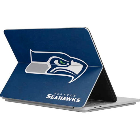 NFL Seattle Seahawks Distressed Surface Laptop Studio Skin