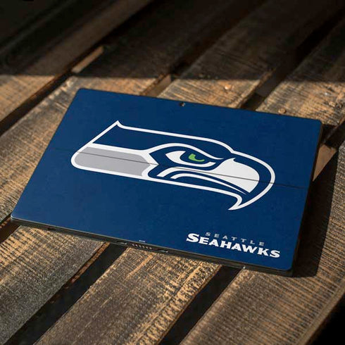 NFL Seattle Seahawks Distressed Surface Pro 6 Skin