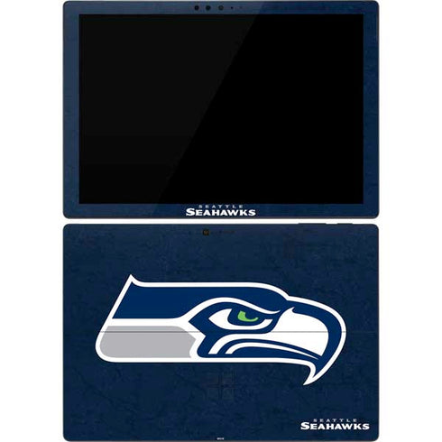 NFL Seattle Seahawks Distressed Surface Pro 7 Skin