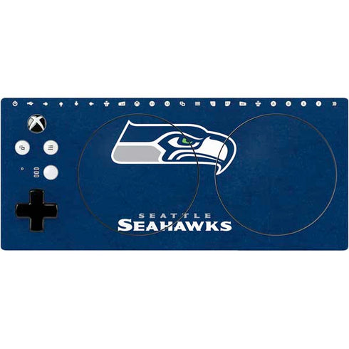 NFL Seattle Seahawks Distressed Xbox Adaptive Controller Skin