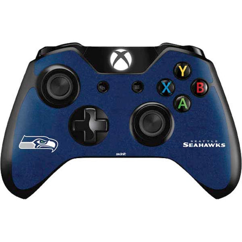 NFL Seattle Seahawks Distressed Xbox One Controller Skin