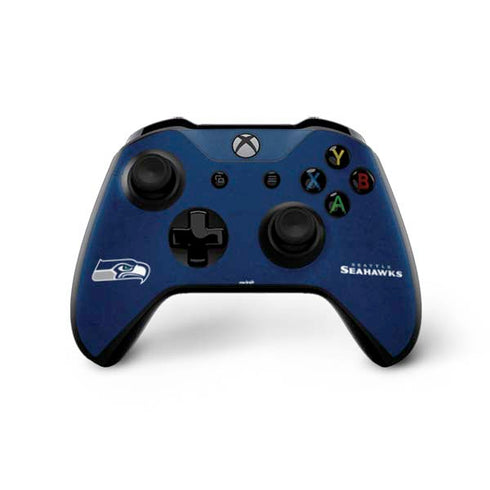 NFL Seattle Seahawks Distressed Xbox One X Controller Skin