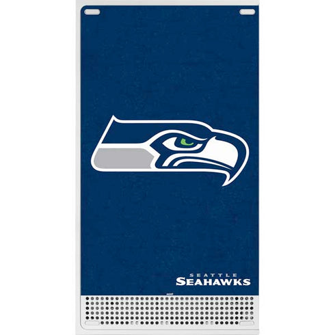 NFL Seattle Seahawks Distressed Xbox Series S Console Skin