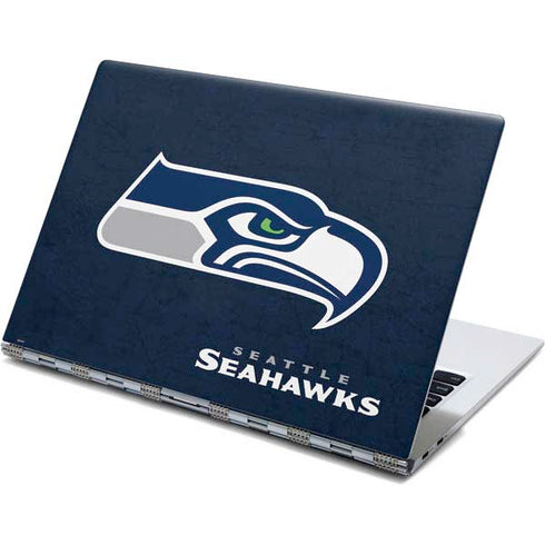 NFL Seattle Seahawks Distressed Yoga 910 2-in-1 14in Touch-Screen Skin