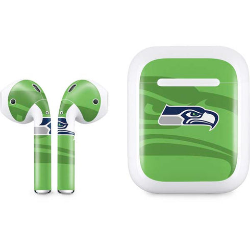 NFL Seattle Seahawks Double Vision Apple AirPods Skin