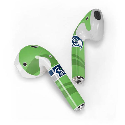 NFL Seattle Seahawks Double Vision Apple AirPods Skin