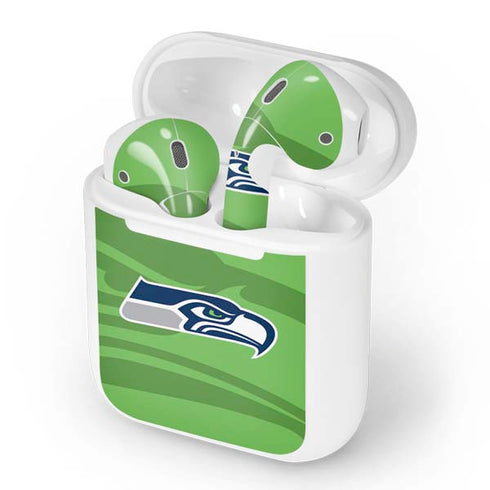 NFL Seattle Seahawks Double Vision Apple AirPods Skin