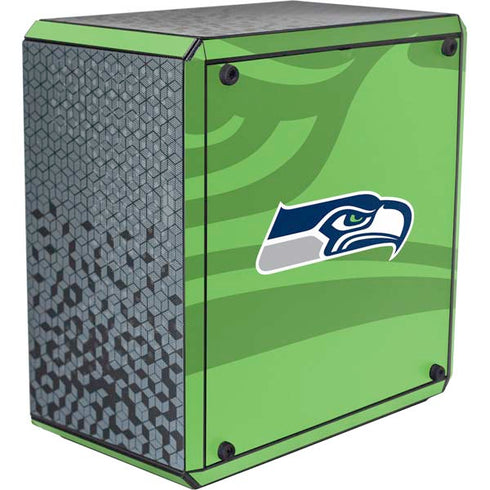 NFL Seattle Seahawks Double Vision Cooler Master MasterBox Q300L Mini Tower Skin