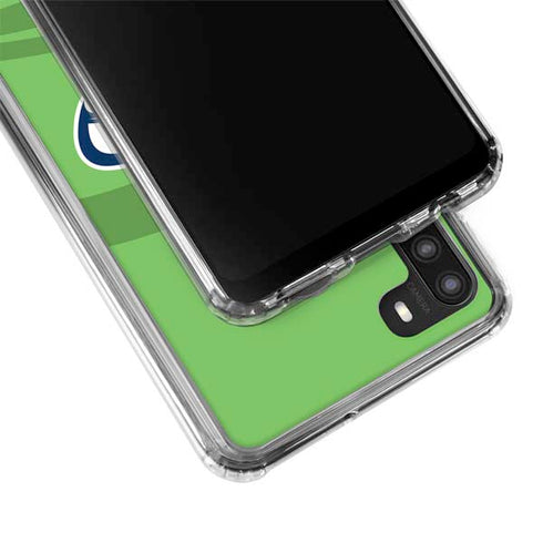 NFL Seattle Seahawks Double Vision Galaxy A21 Clear Case
