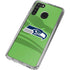 NFL Seattle Seahawks Double Vision Galaxy A21 Clear Case