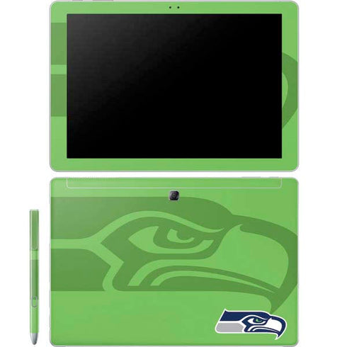 NFL Seattle Seahawks Double Vision Galaxy Book 12in Skin