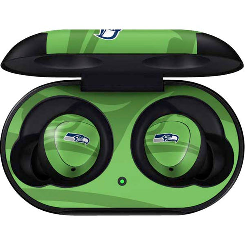 NFL Seattle Seahawks Double Vision Galaxy Buds Skin