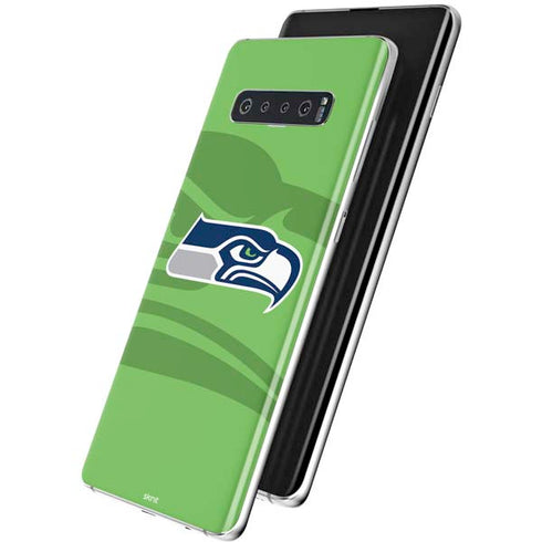 NFL Seattle Seahawks Double Vision Galaxy S10 Skin