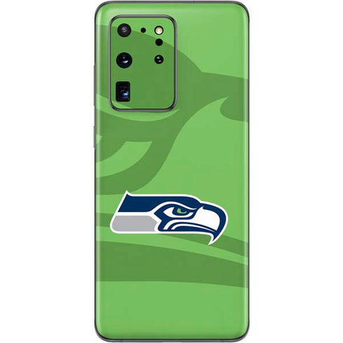 NFL Seattle Seahawks Double Vision Galaxy S20 Ultra 5G Skin
