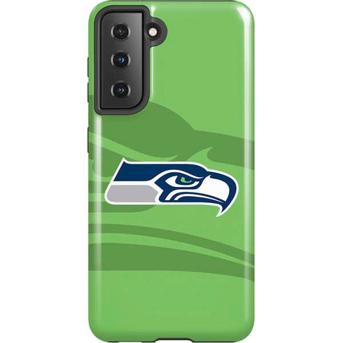 NFL Seattle Seahawks Double Vision Galaxy S21 5G Pro Case