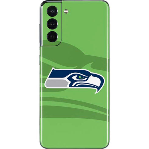 NFL Seattle Seahawks Double Vision Galaxy S21 5G Skin