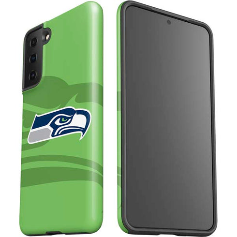 NFL Seattle Seahawks Double Vision Galaxy S21 Plus 5G Pro Case