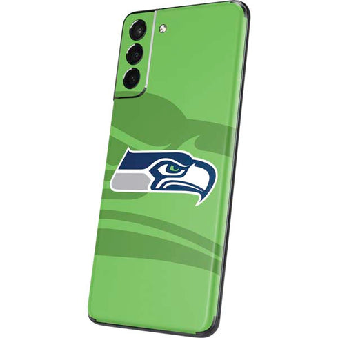 NFL Seattle Seahawks Double Vision Galaxy S21 Plus 5G Skin
