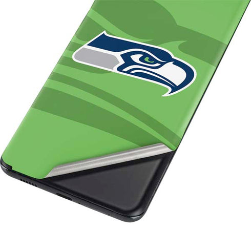 NFL Seattle Seahawks Double Vision Galaxy S21 Plus 5G Skin
