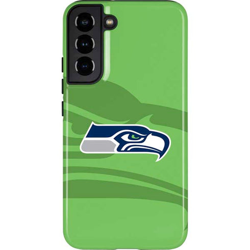 NFL Seattle Seahawks Double Vision Galaxy S22 Plus Pro Case