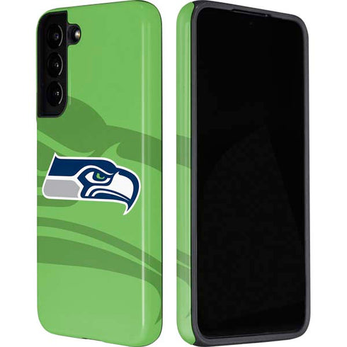 NFL Seattle Seahawks Double Vision Galaxy S22 Pro Case