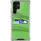 NFL Seattle Seahawks Double Vision Galaxy S22 Ultra Clear Case