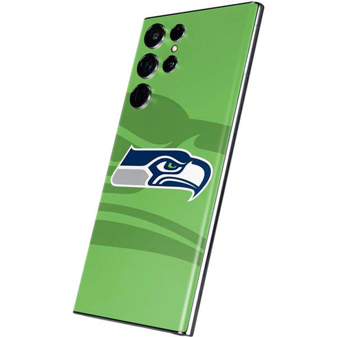 NFL Seattle Seahawks Double Vision Galaxy S22 Ultra Skin
