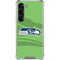 NFL Seattle Seahawks Double Vision Galaxy S23 Clear Case