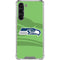 NFL Seattle Seahawks Double Vision Galaxy S23 Plus Clear Case