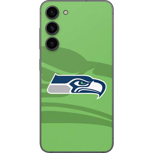 NFL Seattle Seahawks Double Vision Galaxy S23 Plus Skin