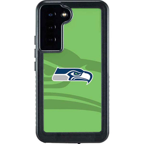 NFL Seattle Seahawks Double Vision Galaxy S23 Plus Waterproof Case