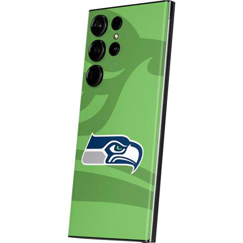 NFL Seattle Seahawks Double Vision Galaxy S23 Ultra Skin
