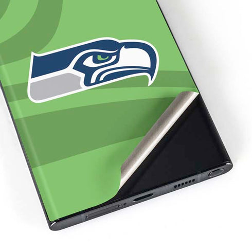 NFL Seattle Seahawks Double Vision Galaxy S23 Ultra Skin