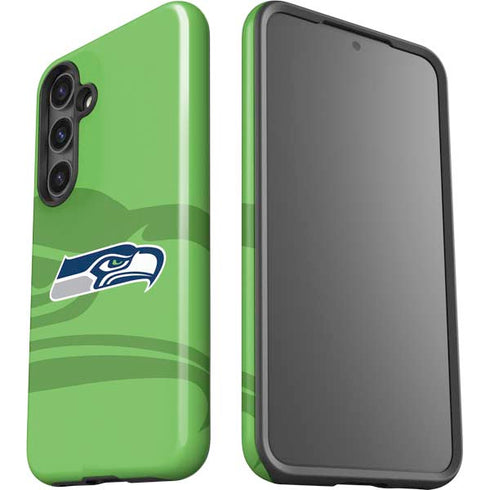 NFL Seattle Seahawks Double Vision Galaxy S24 Plus Impact Case
