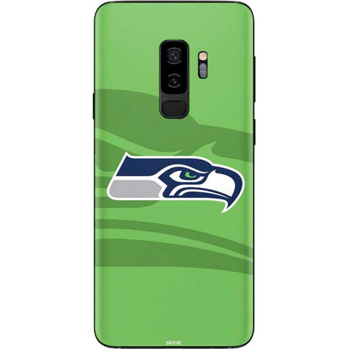 NFL Seattle Seahawks Double Vision Galaxy S9 Plus Skin