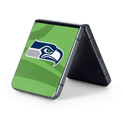 NFL Seattle Seahawks Double Vision Galaxy Z Flip5 5G Skin