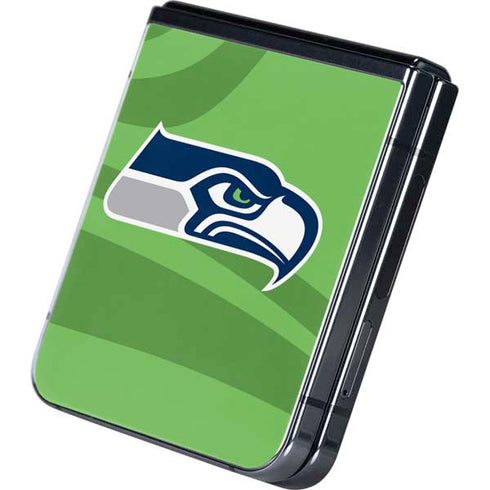 NFL Seattle Seahawks Double Vision Galaxy Z Flip5 5G Skin