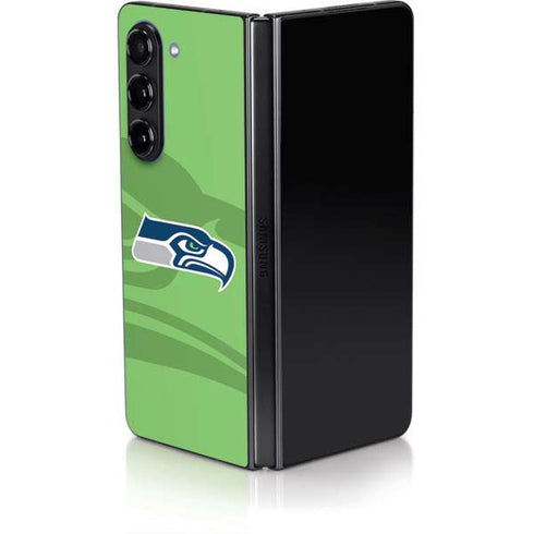 NFL Seattle Seahawks Double Vision Galaxy Z Fold5 5G Skin