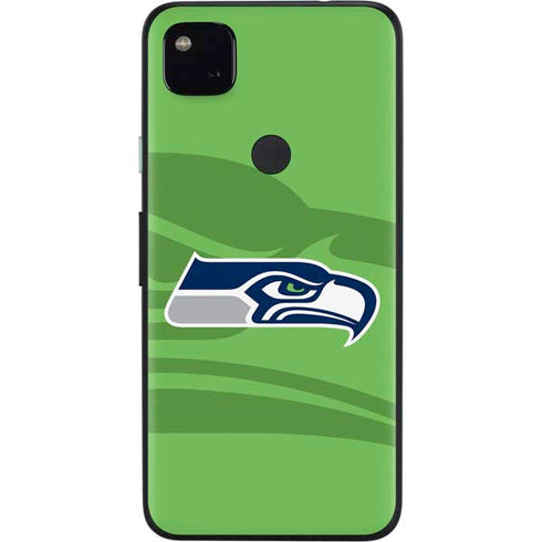 NFL Seattle Seahawks Double Vision Google Pixel 4a Skin