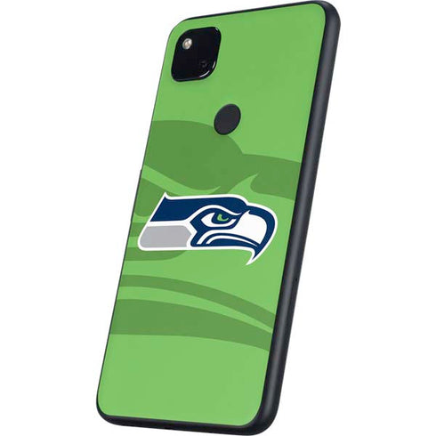 NFL Seattle Seahawks Double Vision Google Pixel 4a Skin