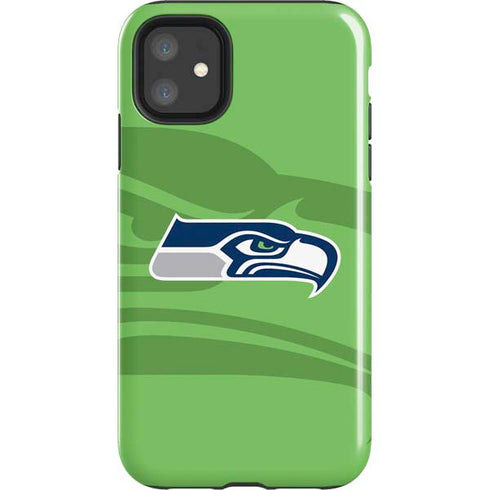 NFL Seattle Seahawks Double Vision iPhone 11 Impact Case
