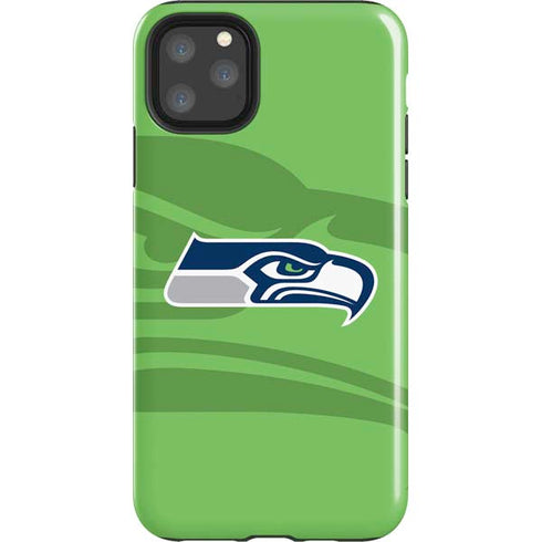 NFL Seattle Seahawks Double Vision iPhone 11 Pro Max Impact Case