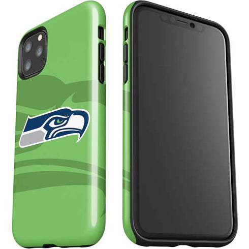 NFL Seattle Seahawks Double Vision iPhone 11 Pro Max Impact Case