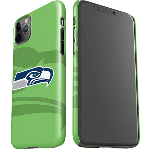 NFL Seattle Seahawks Double Vision iPhone 11 Pro Max Lite Case