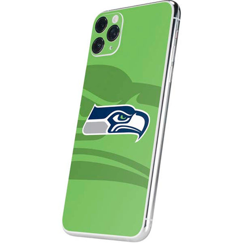 NFL Seattle Seahawks Double Vision iPhone 11 Pro Max Skin