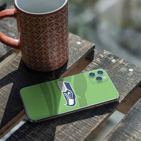 NFL Seattle Seahawks Double Vision iPhone 11 Pro Max Skin