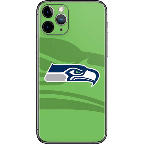 NFL Seattle Seahawks Double Vision iPhone 11 Pro Skin